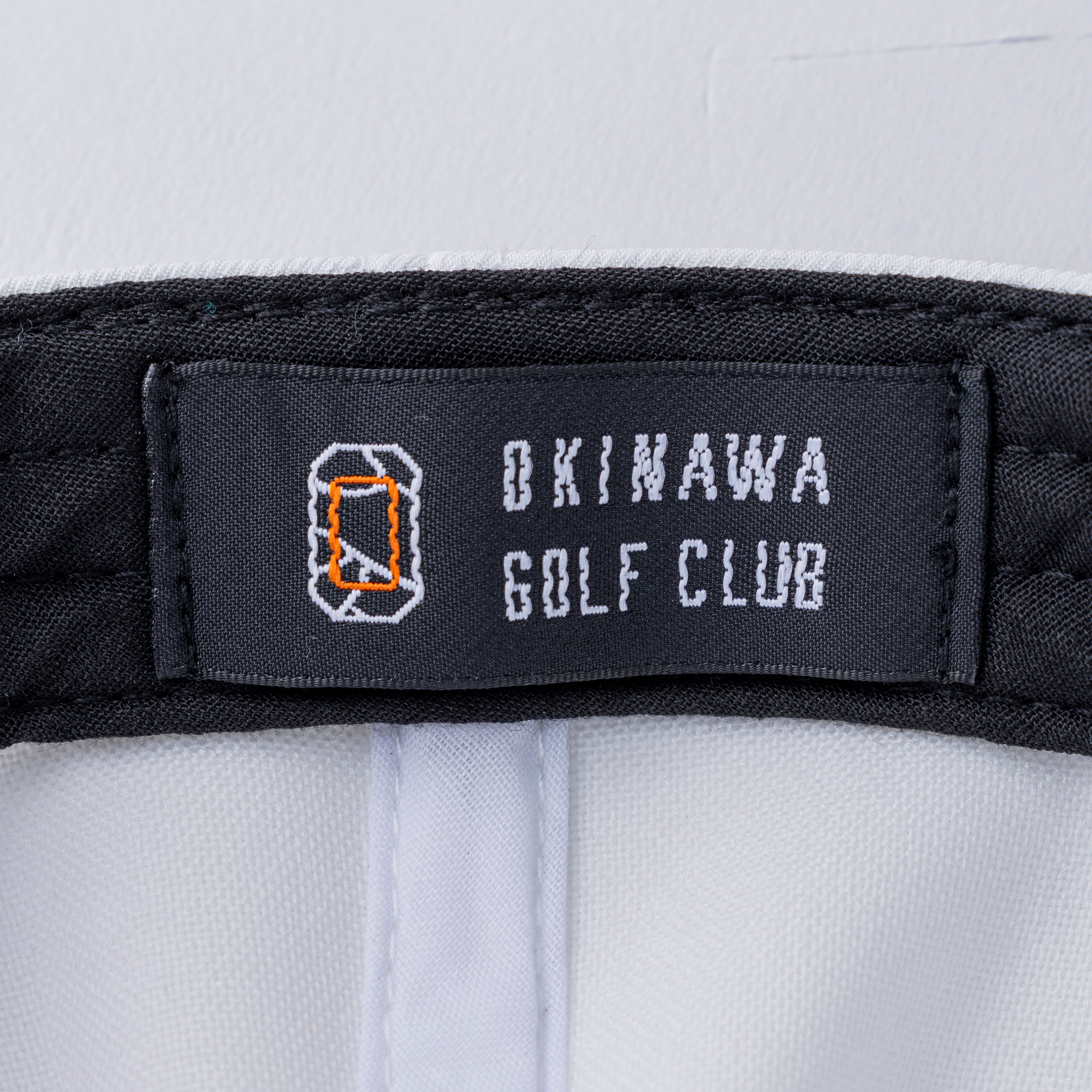 NEW＊ Flat Visor 6panel Circle Higa-kun WH – OKINAWA GOLF CLUB