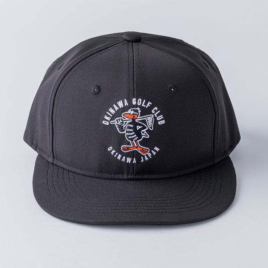 ＊NEW＊ Flat Visor 6panel Circle Higa-kun BK