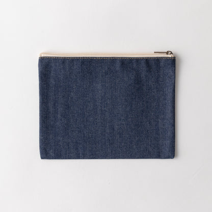 ＊NEW＊ Denim Pouch Logotype_HS (M)