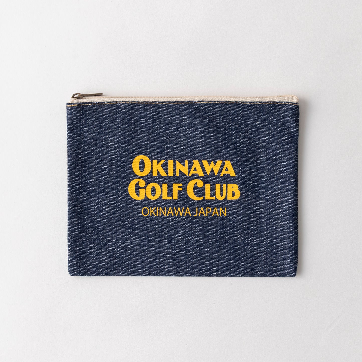 ＊NEW＊ Denim Pouch Logotype_HS (M)