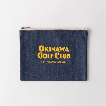 ＊NEW＊ Denim Pouch Logotype_HS (M)