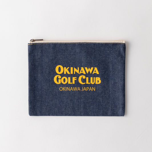 ＊NEW＊ Denim Pouch Logotype_HS (M)