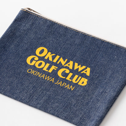 ＊NEW＊ Denim Pouch Logotype_HS (M)