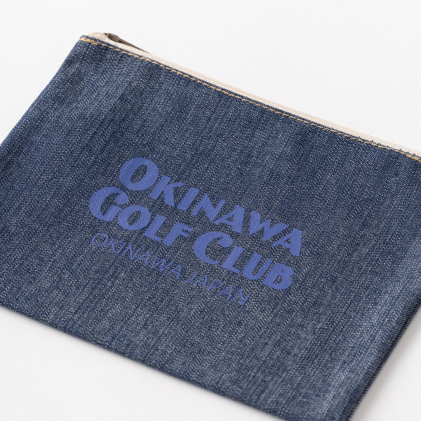 ＊NEW＊ Denim Pouch Logotype_HS (M)