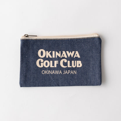 ＊NEW＊ Denim Pouch Logotype_HS (S)