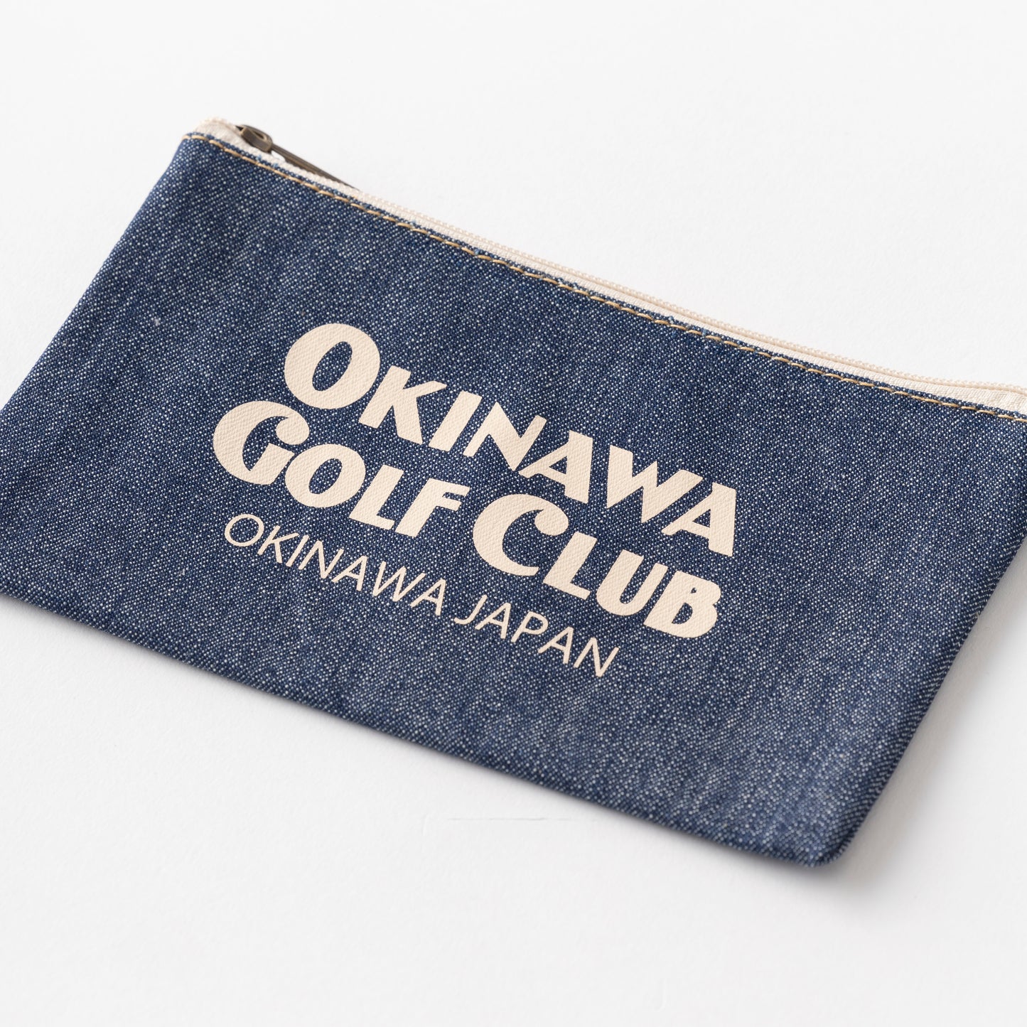 ＊NEW＊ Denim Pouch Logotype_HS (S)