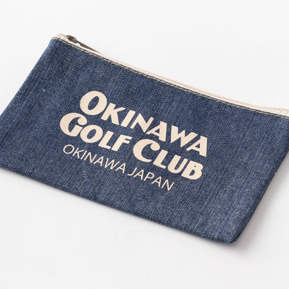 ＊NEW＊ Denim Pouch Logotype_HS (S)