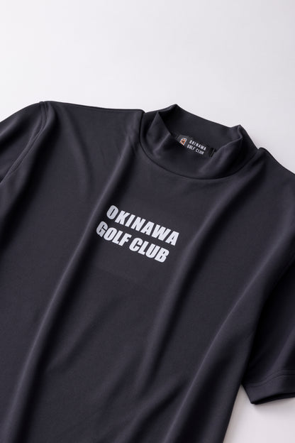 ＊NEW-2026SS＊【UNISEX】Standard Mock neck Shirt Don't Be a Chicken Higa-kun BK