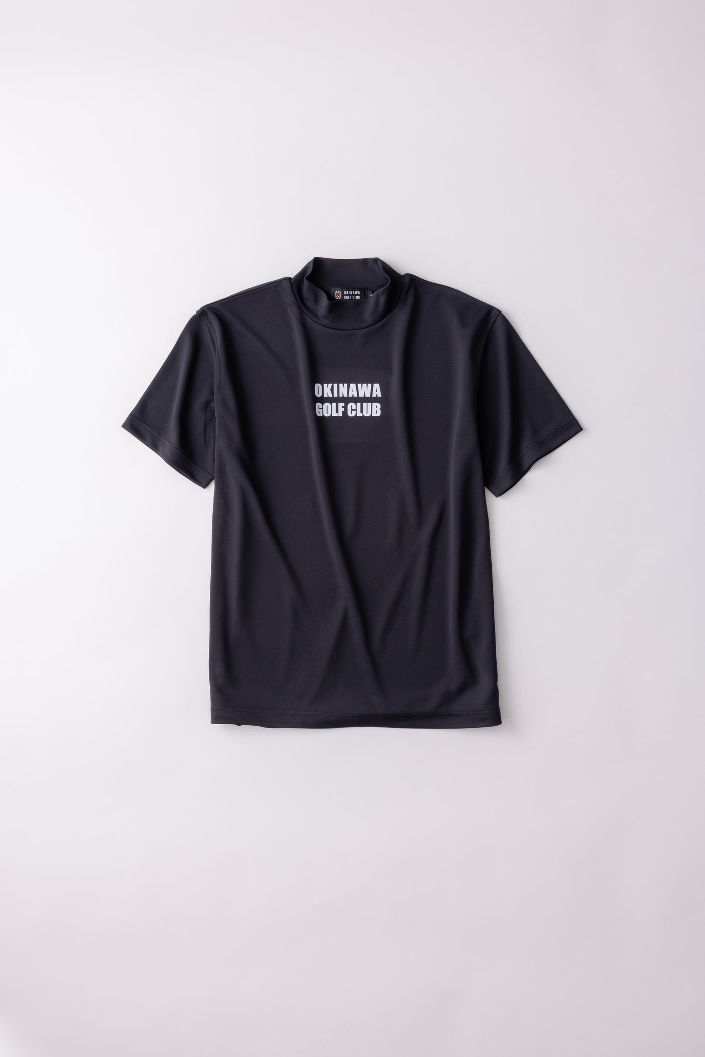 ＊NEW-2026SS＊【UNISEX】Standard Mock neck Shirt Don't Be a Chicken Higa-kun BK