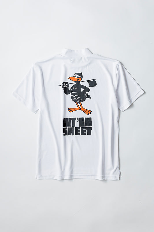 5月末再入荷
【UNISEX】Higa-kun Standard_Mock neck Shirt WH