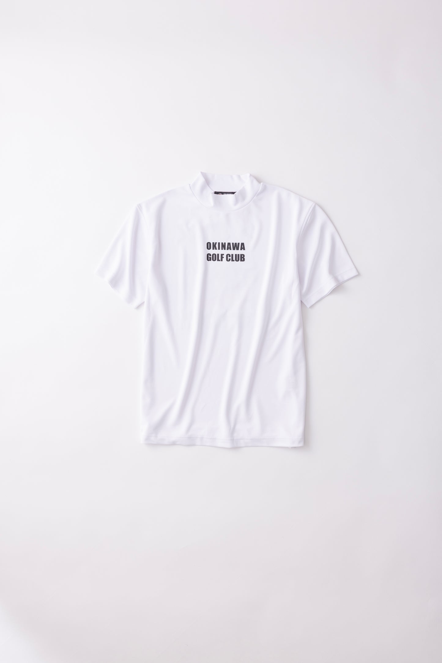 ＊NEW-2026SS＊【UNISEX】Standard Mock neck Shirt Don't Be a Chicken Higa-kun WH