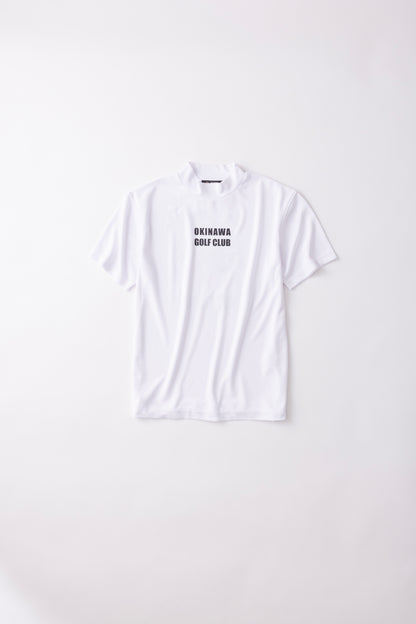 ＊NEW-2026SS＊【UNISEX】Standard Mock neck Shirt Don't Be a Chicken Higa-kun WH