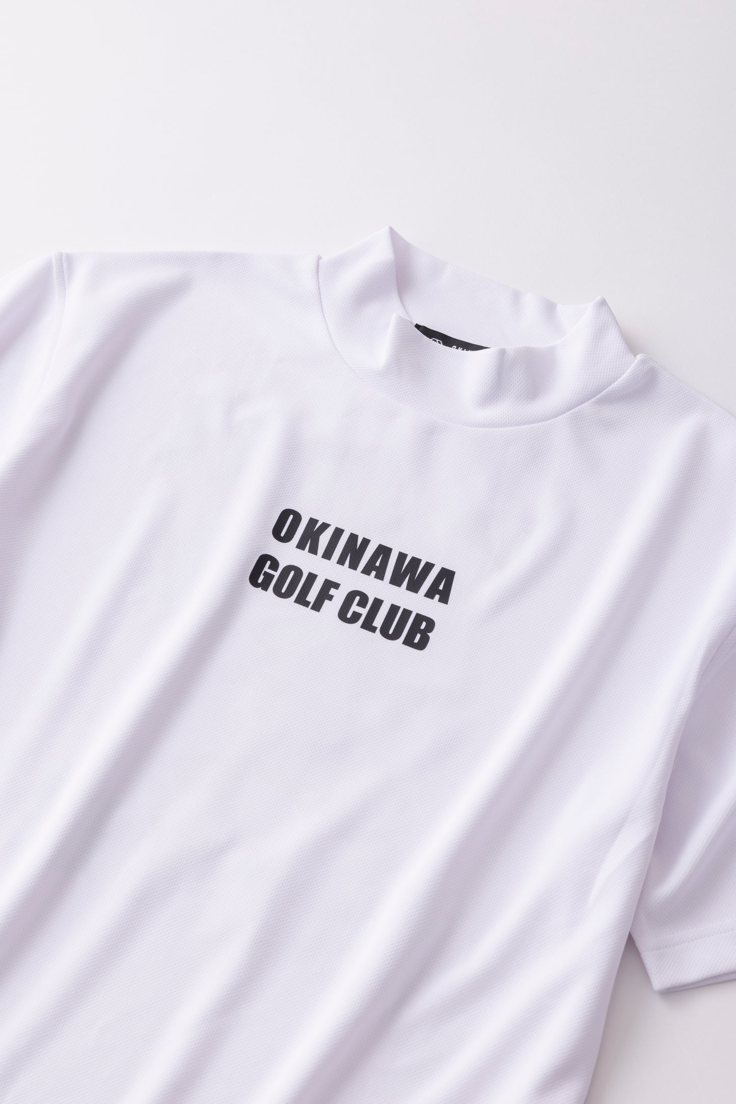 ＊NEW-2026SS＊【UNISEX】Standard Mock neck Shirt Don't Be a Chicken Higa-kun WH