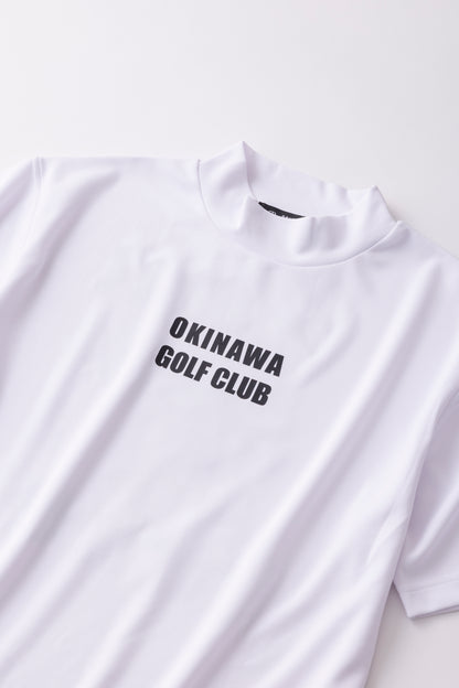 ＊NEW-2026SS＊【UNISEX】Standard Mock neck Shirt Don't Be a Chicken Higa-kun WH
