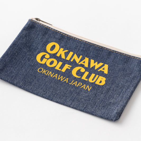 ＊NEW＊ Denim Pouch Logotype_HS (S)