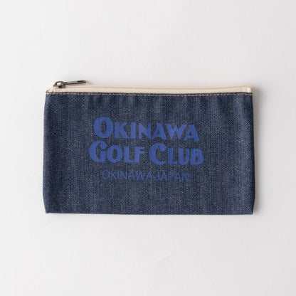 ＊NEW＊ Denim Pouch Logotype_HS (S)