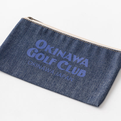 ＊NEW＊ Denim Pouch Logotype_HS (S)