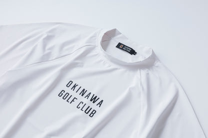 【 UNISEX 】 Logotype  Raglan  Mock neck Shirt