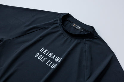 【 UNISEX 】 Logotype  Raglan  Mock neck Shirt