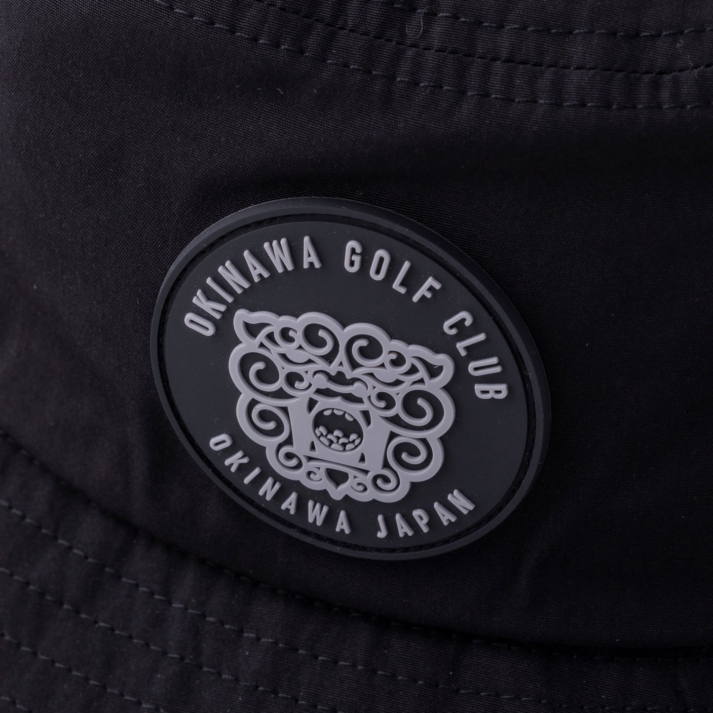 ＊NEW＊ Bucket Hat Circle Shisa Silicon Rubber BK