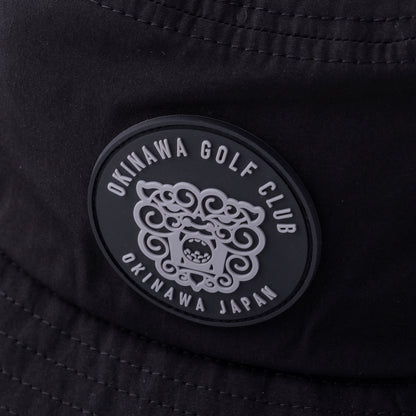 ＊NEW＊ Bucket Hat Circle Shisa Silicon Rubber BK
