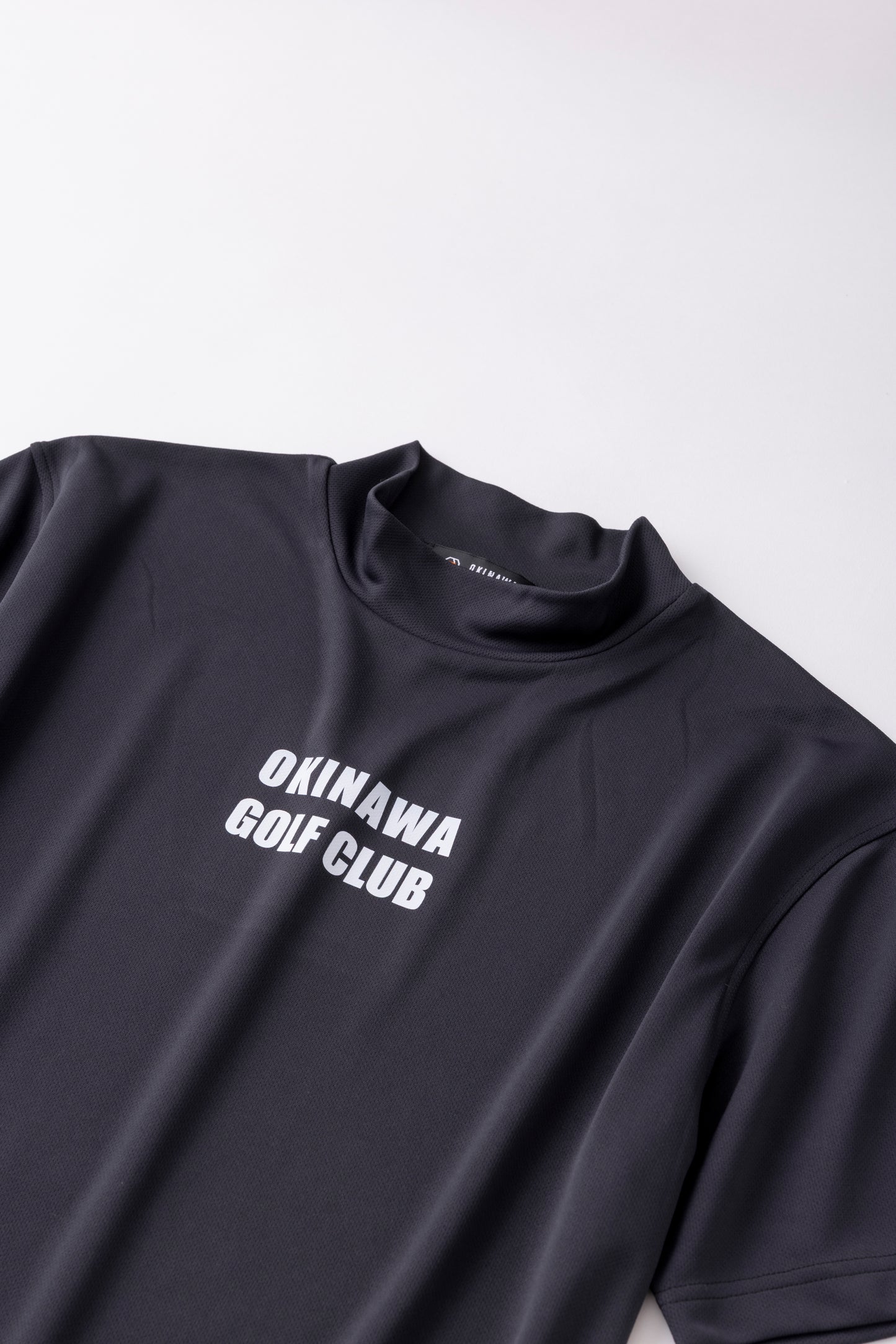 5月末再入荷 ＊NEW-2026SS＊【UNISEX】Standard Mock neck Shirt Take it easy Cart Higa-kun BK