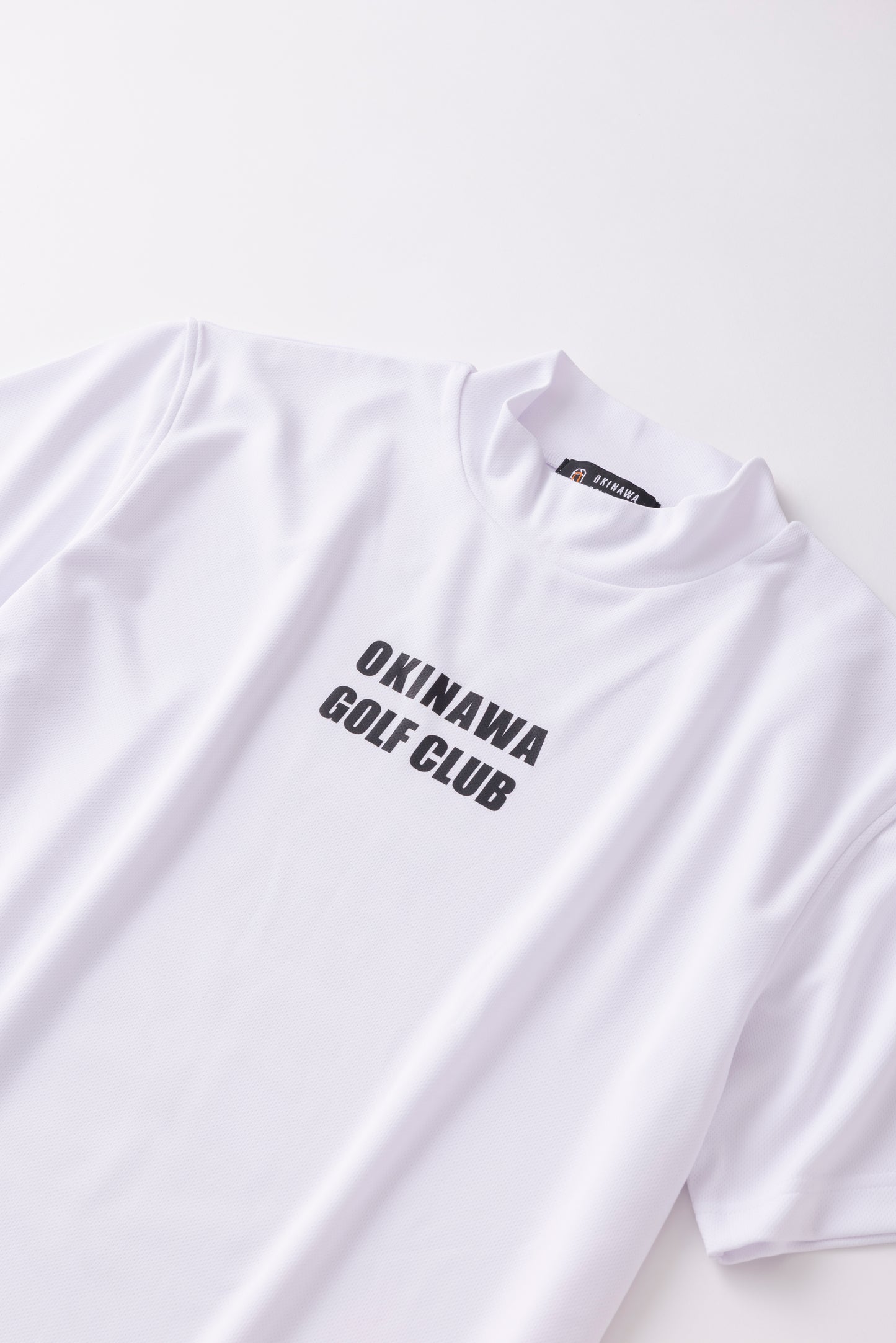 5月末再入荷 ＊NEW-2026SS＊【UNISEX】Standard Mock neck Shirt Take it easy Cart Higa-kun WH