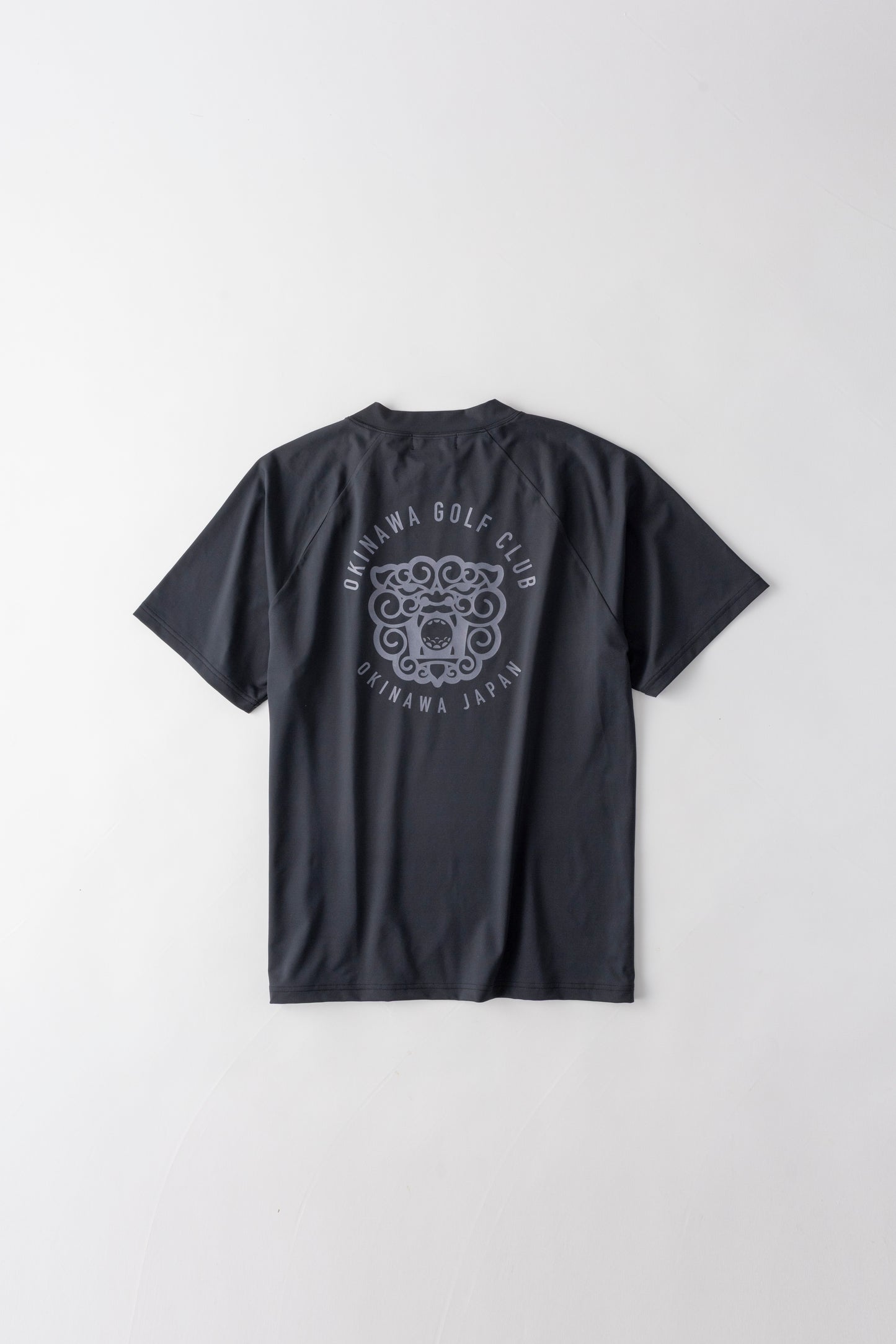 ＊NEW＊【UNISEX】Raglan Mock neck Shirt Shisa 4way