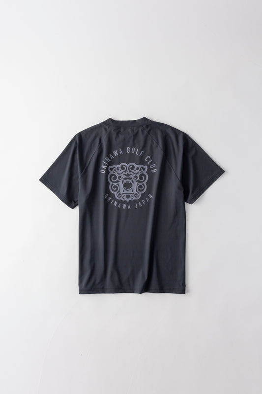 ＊NEW＊【UNISEX】Raglan Mock neck Shirt Shisa 4way