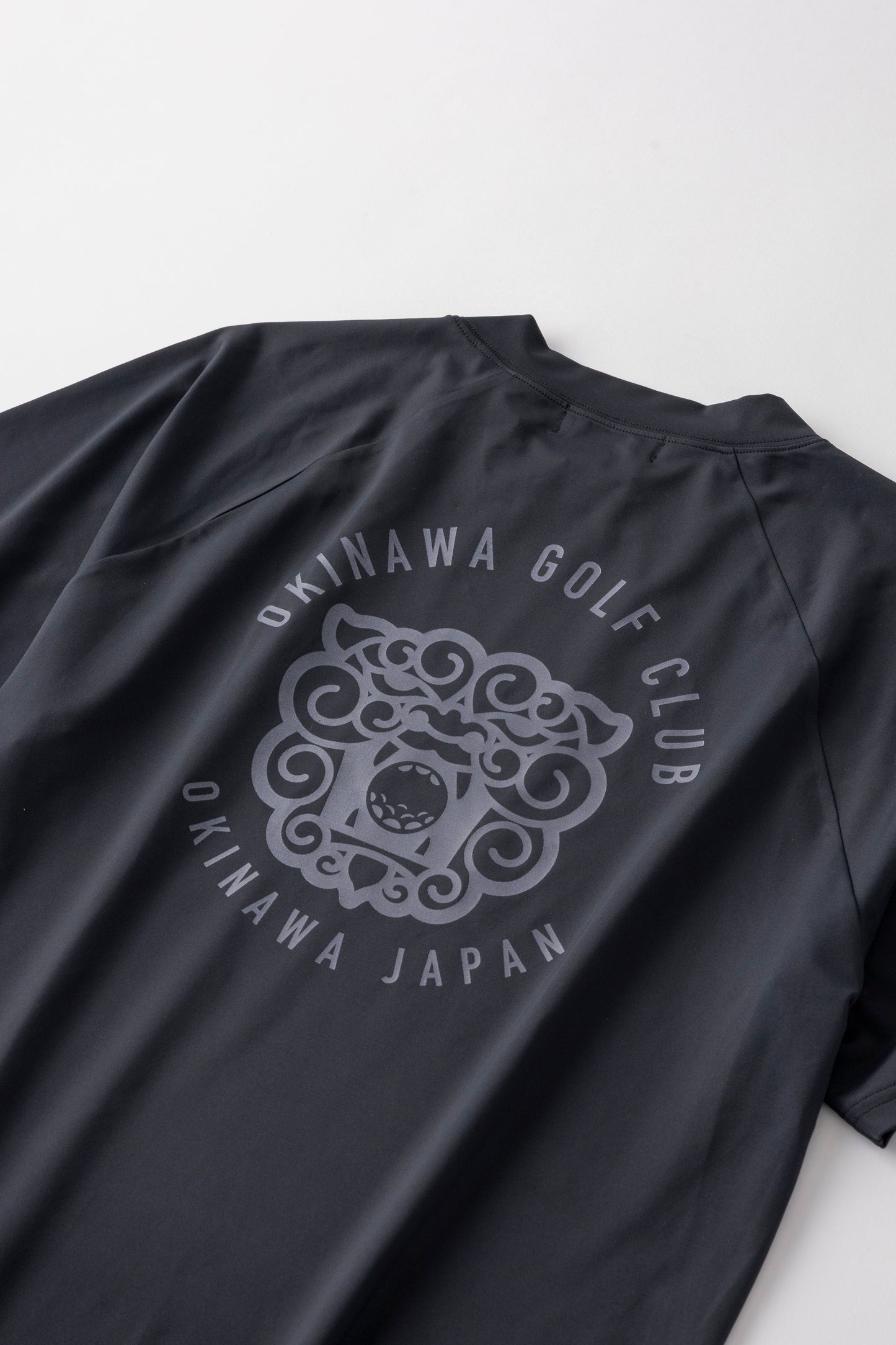 ＊NEW＊【UNISEX】Raglan Mock neck Shirt Shisa 4way