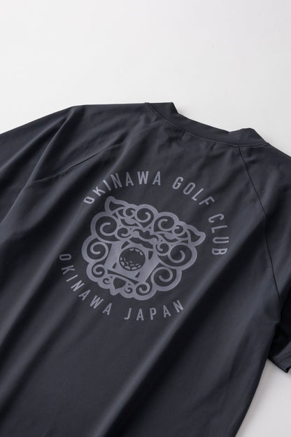 ＊NEW＊【UNISEX】Raglan Mock neck Shirt Shisa 4way