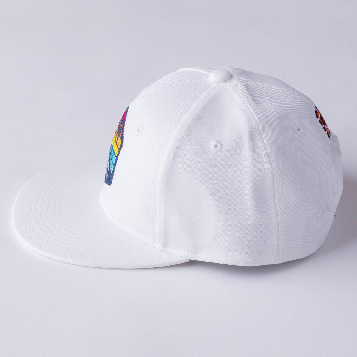 ＊NEW＊Flat Visor 6panel Hexagon Palm WH