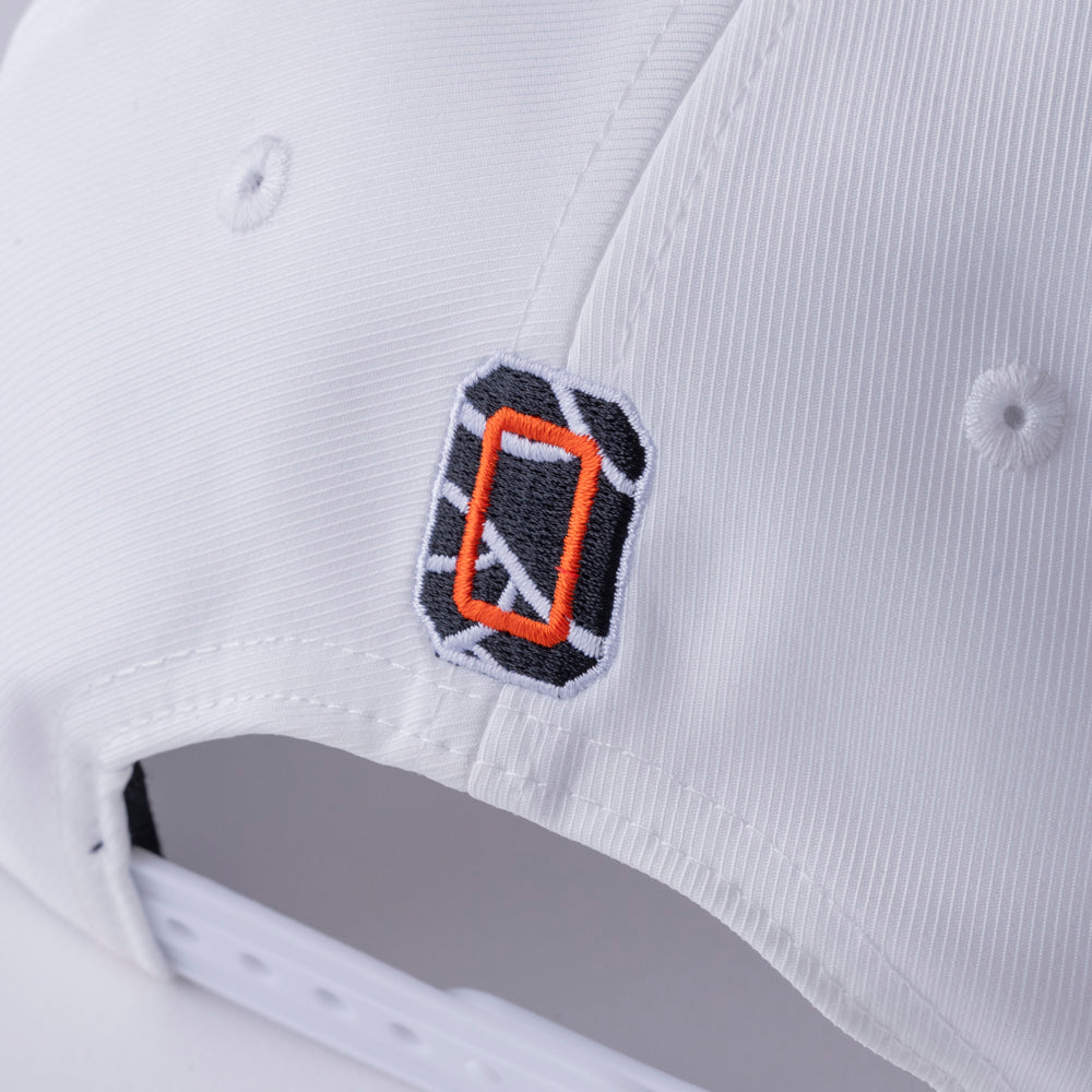 ＊NEW＊Flat Visor 6panel Hexagon Palm WH