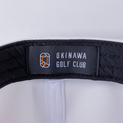 ＊NEW＊Flat Visor 6panel Hexagon Palm WH