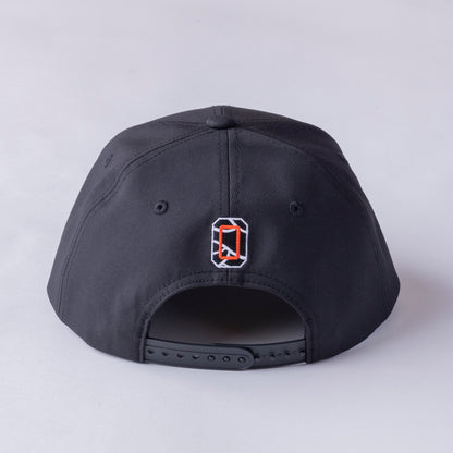 ＊NEW＊Flat Visor 6panel Hexagon Palm BK