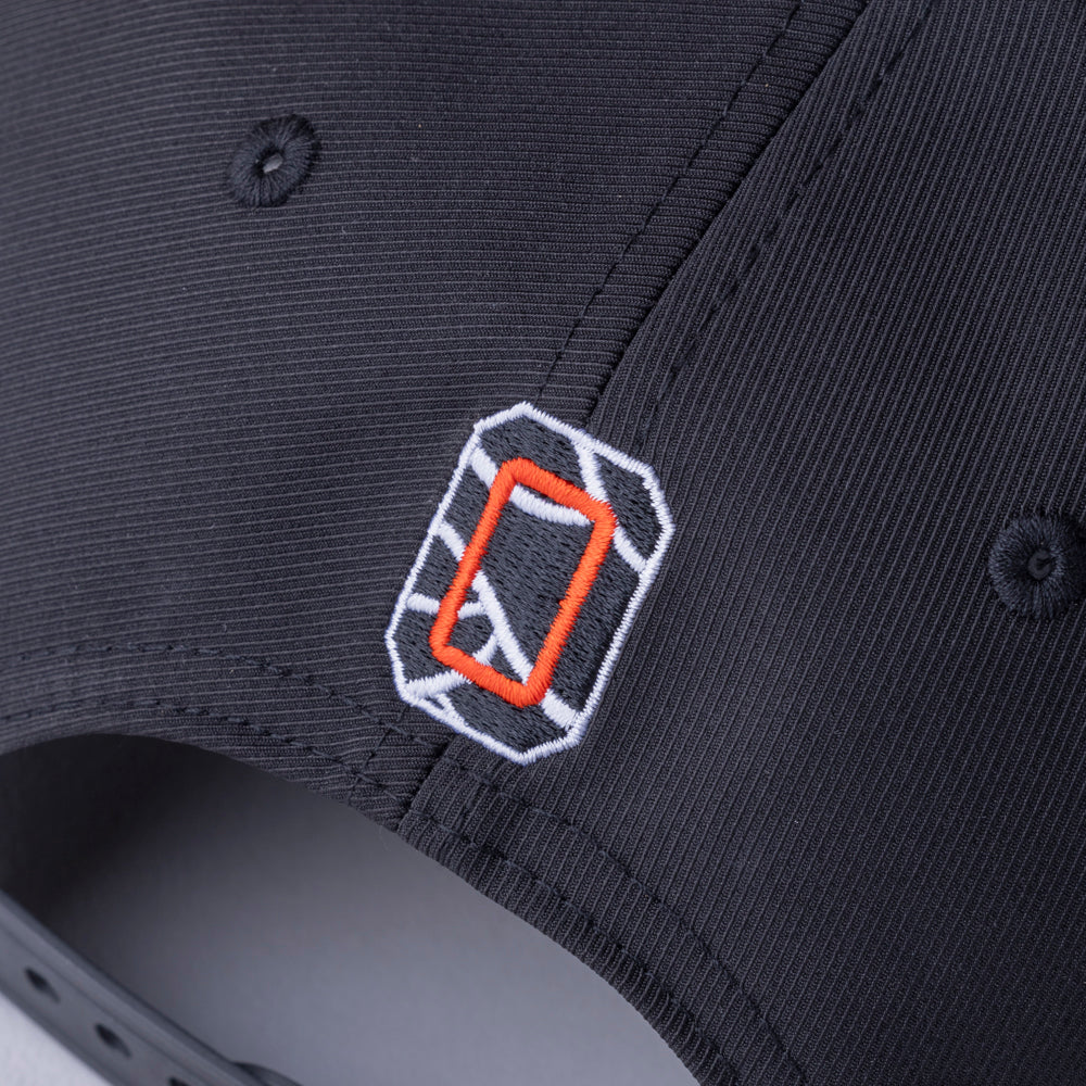 ＊NEW＊Flat Visor 6panel Hexagon Palm BK