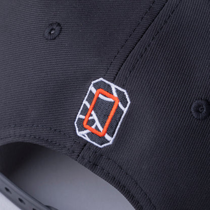 ＊NEW＊Flat Visor 6panel Hexagon Palm BK