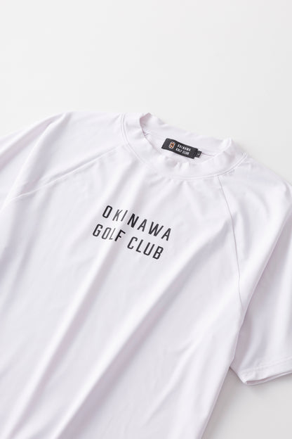 ＊NEW＊【UNISEX】Standard Mock neck Shirt Hit'em Sweet Palm WH
