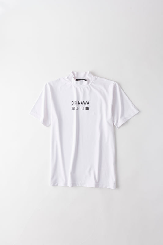 再入荷！【UNISEX】Standard Mock neck Shirt Hit'em Sweet Palm WH