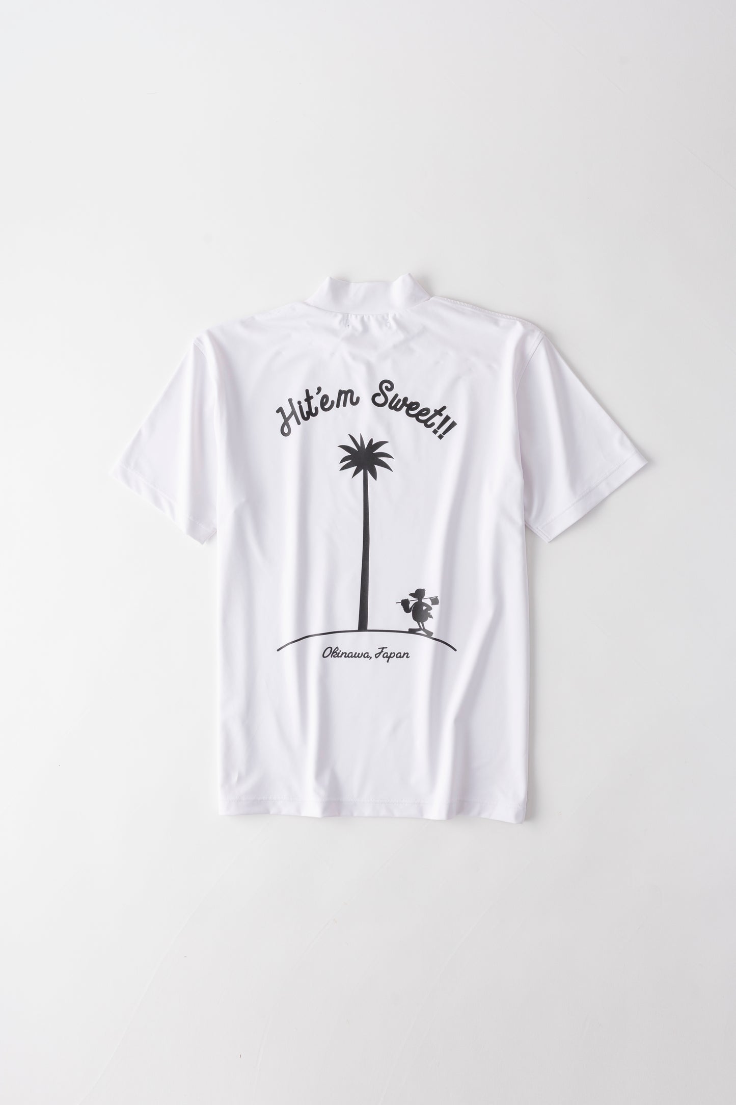 ＊NEW＊【UNISEX】Standard Mock neck Shirt Hit’em Sweet Palm 4way