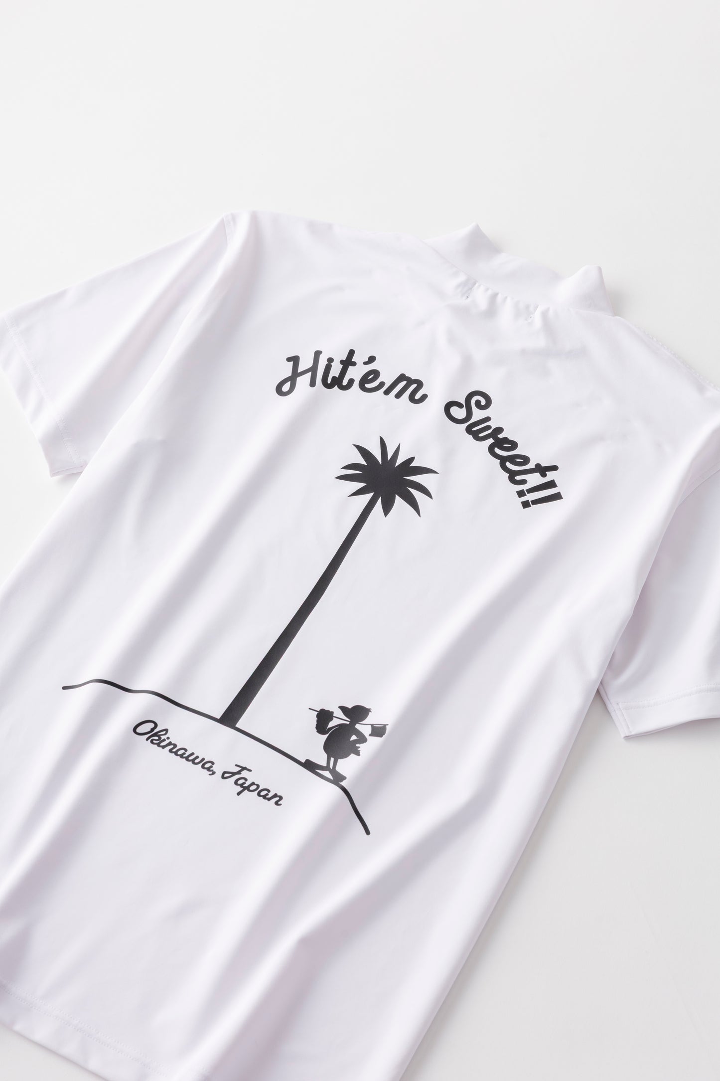 ＊NEW＊【UNISEX】Standard Mock neck Shirt Hit’em Sweet Palm 4way