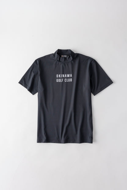 ＊NEW＊【UNISEX】Standard Mock neck Shirt Hit'em Sweet Palm BK