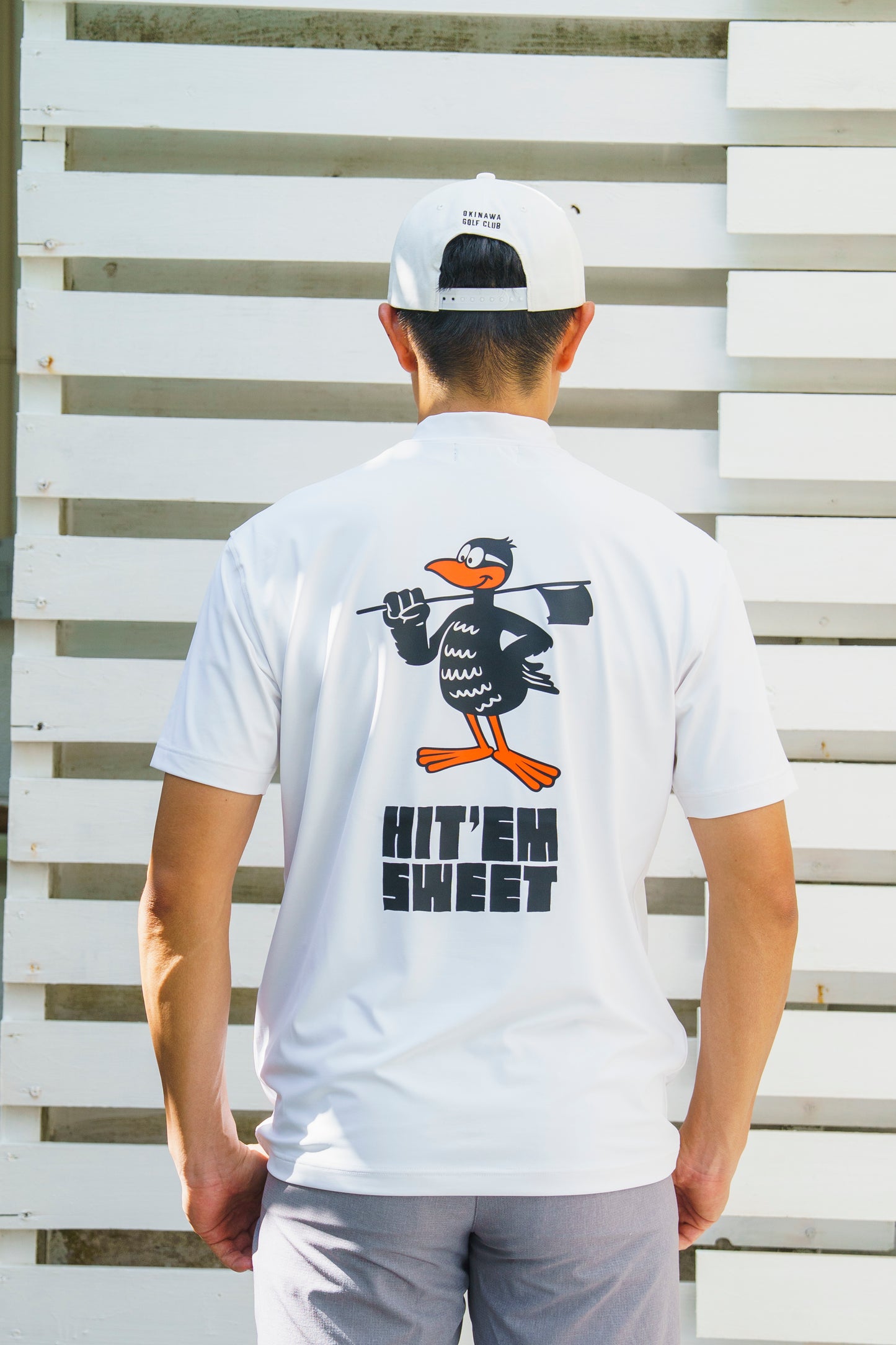 ＊NEW＊【UNISEX】Standard Mock neck Shirt Flag Higa-kun 4way