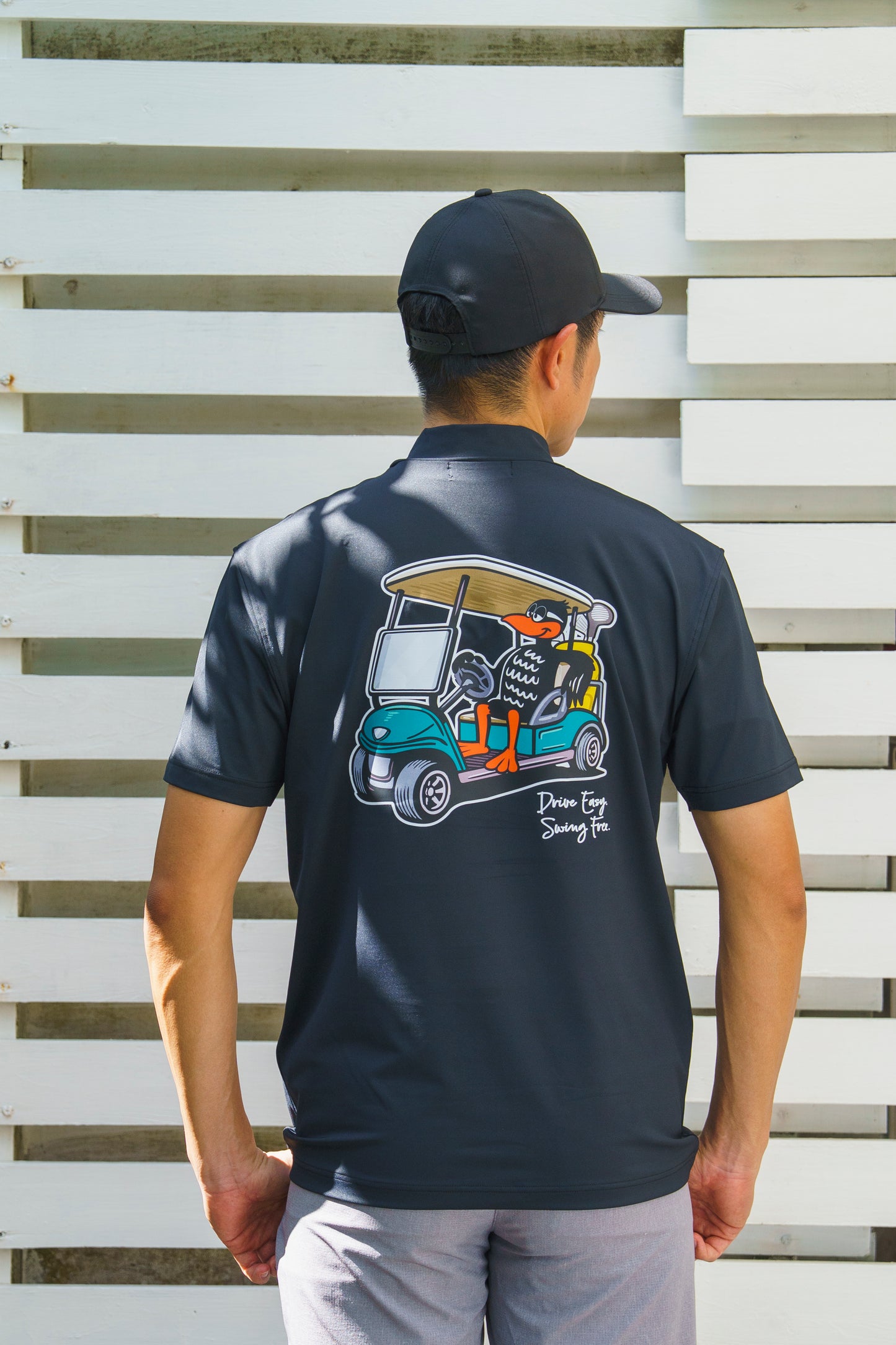 ＊NEW＊【UNISEX】Standard Mock neck Shirt Cart Higa-kun 4way