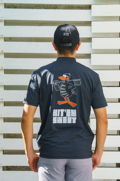 ＊NEW＊【UNISEX】Standard Mock neck Shirt Flag Higa-kun 4way