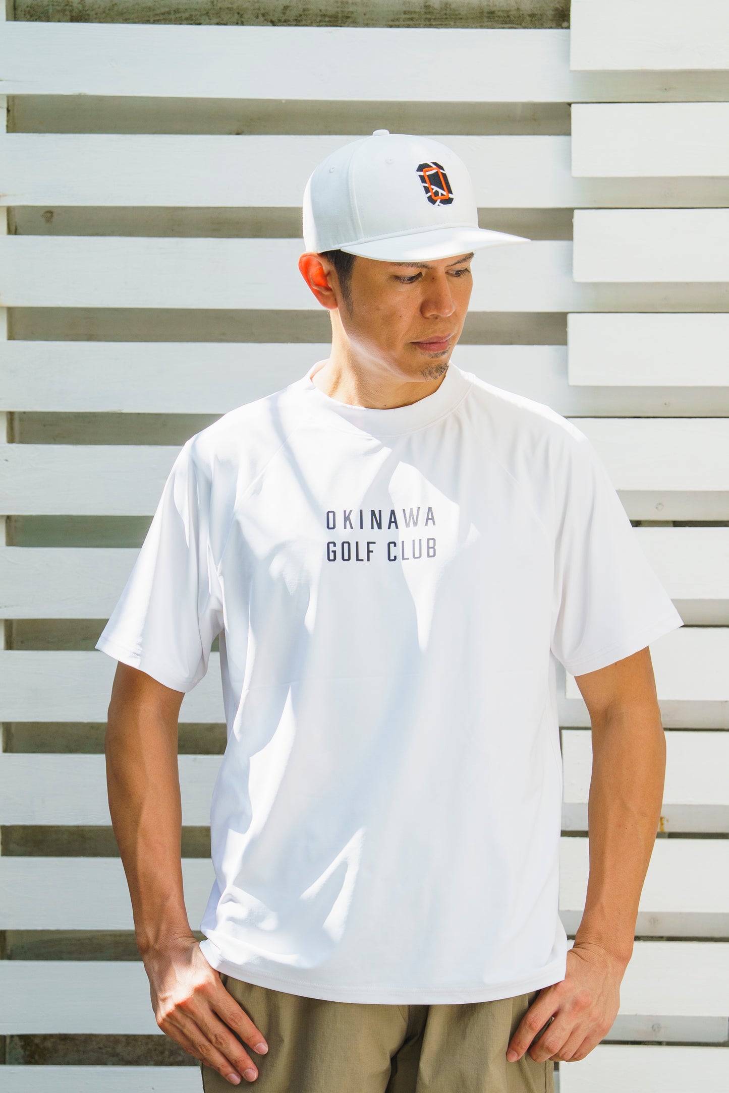 ＊NEW＊【UNISEX】Raglan Mock neck Shirt Hit’em Sweet Palm 4way