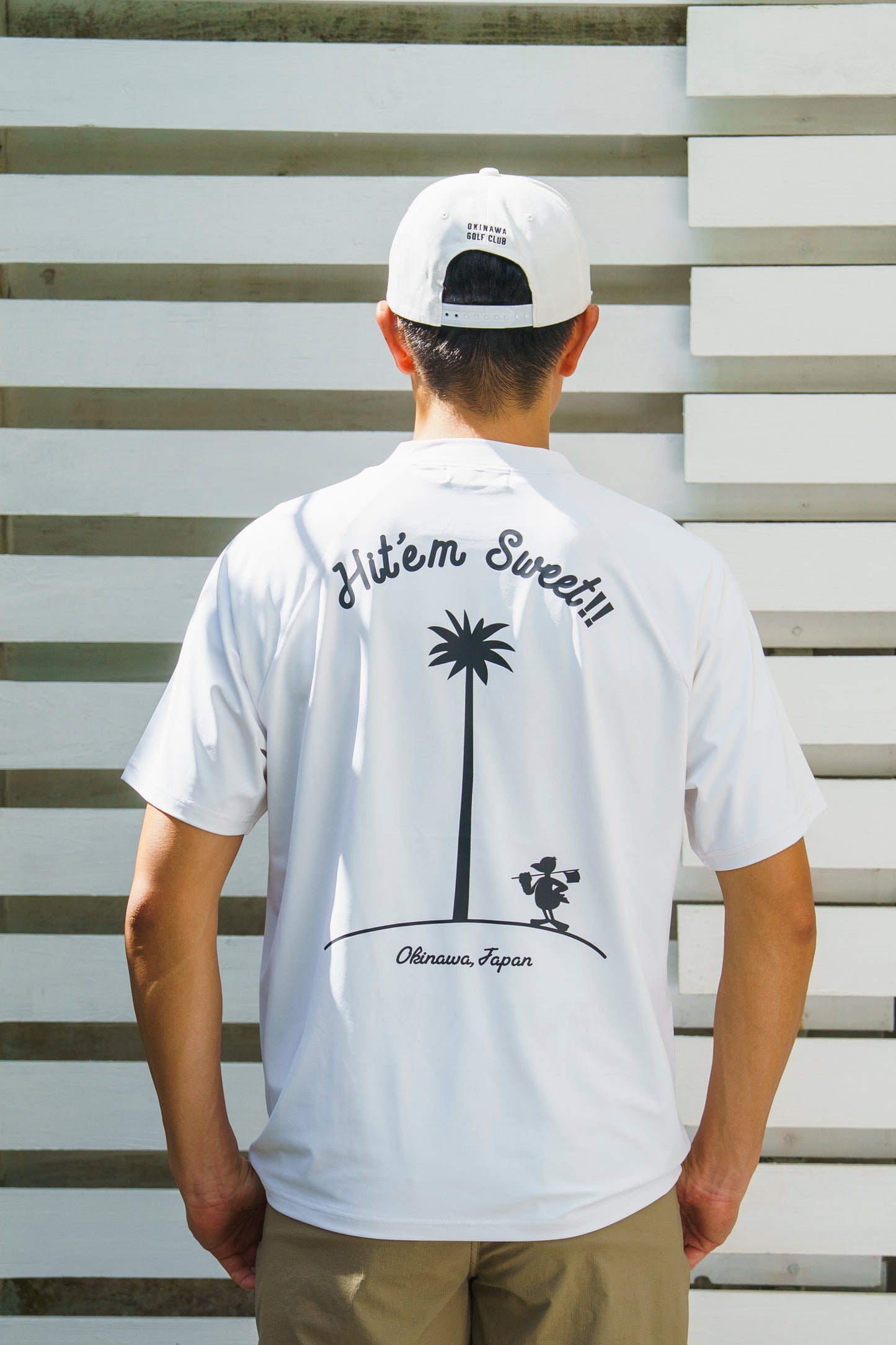 ＊NEW＊【UNISEX】Raglan Mock neck Shirt Hit’em Sweet Palm 4way