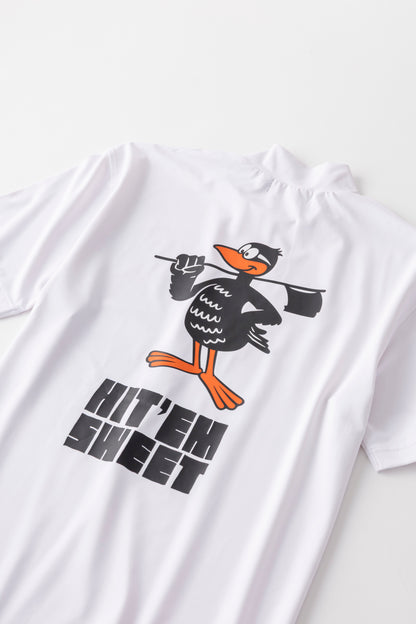 ＊NEW＊【UNISEX】Standard Mock neck Shirt Flag Higa-kun 4way