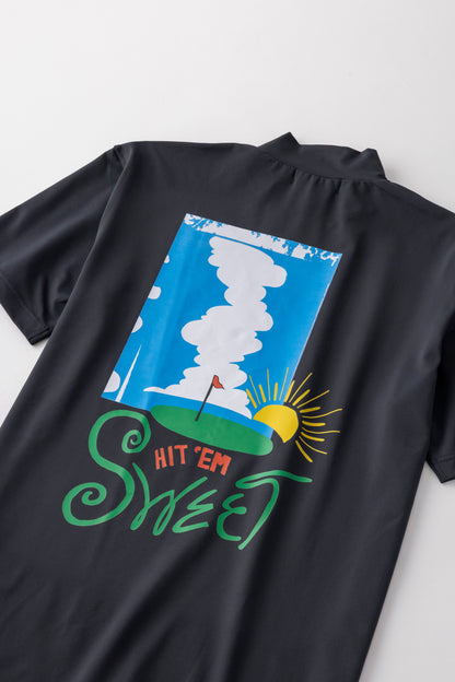 ＊NEW＊【UNISEX】Standard Mock neck Shirt Sora 4way