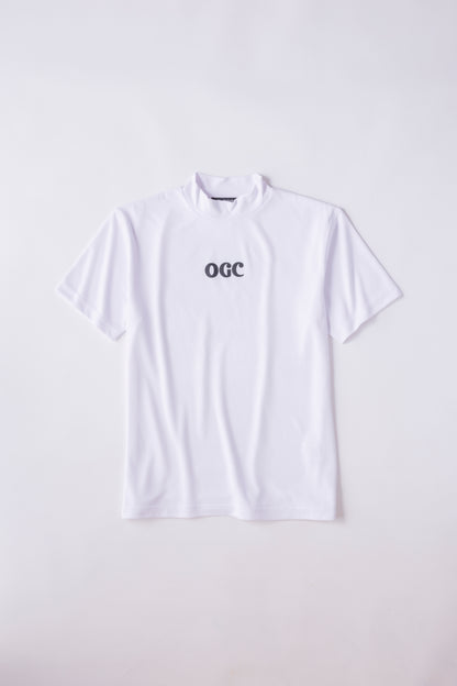再入荷！＊NEW-2026HS＊【UNISEX】Standard Mock neck Shirt LockupHS Shisa WH